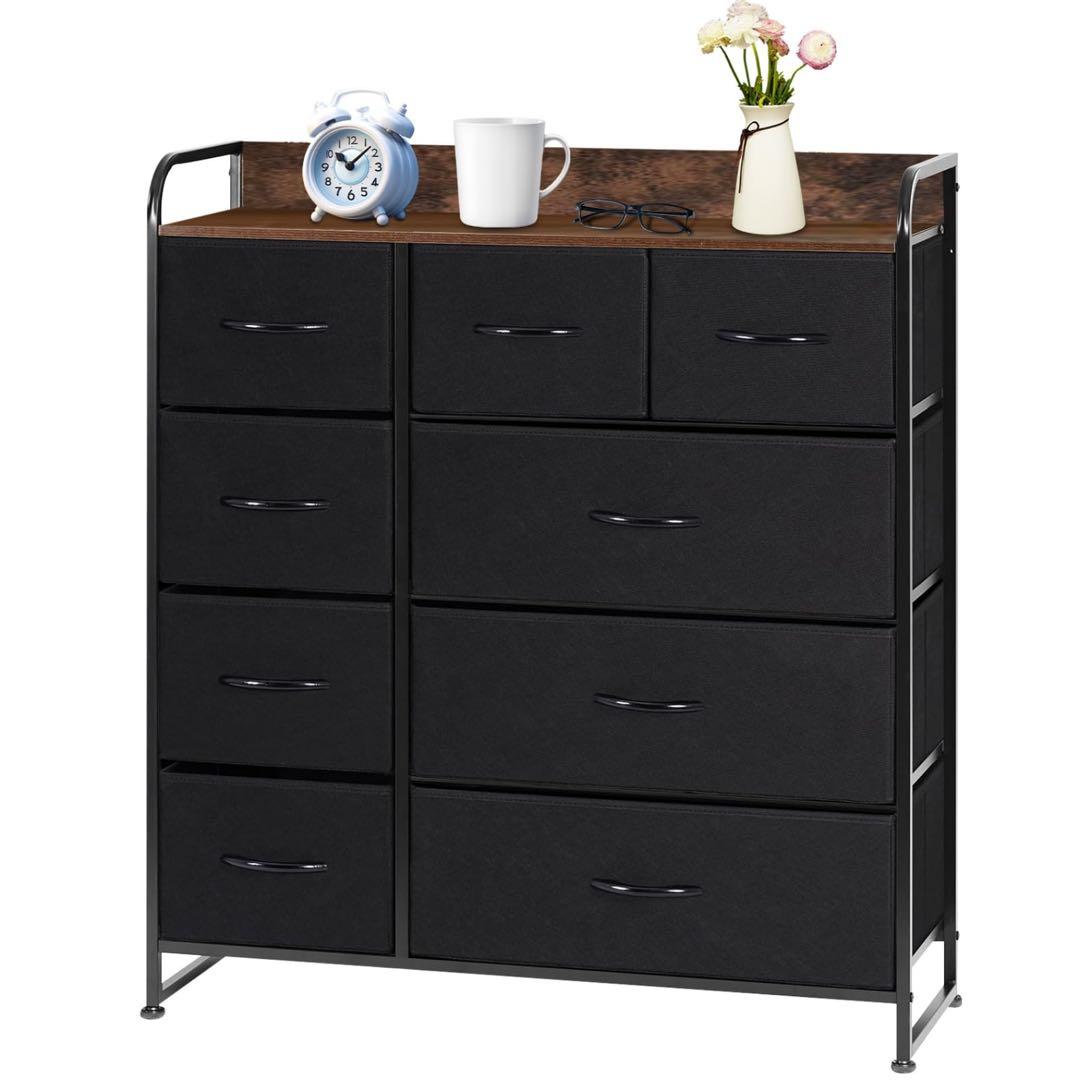 タンス チェスト 洋服収納 大容量 衣類収納 洋服タンス 4段9杯