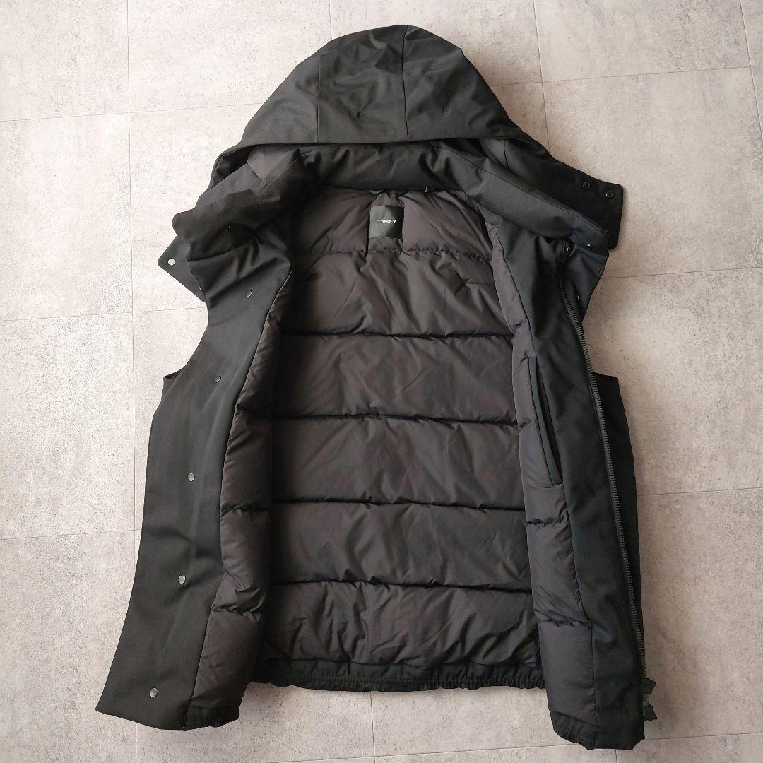 極美品 セオリー Theory 現行タグ HW DOWN VEST 黒 XL