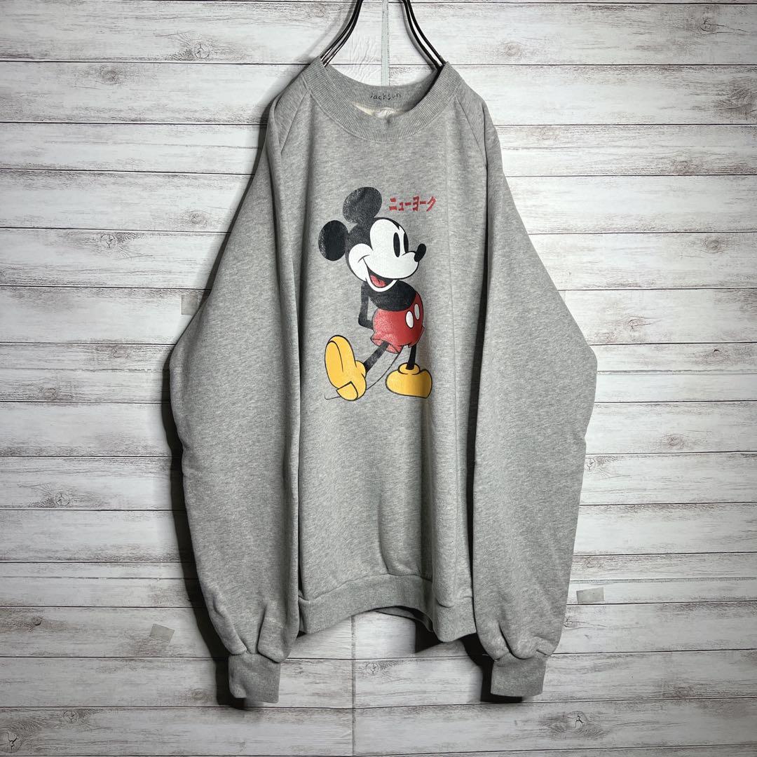 【新品未使用!!】ジャクソンマティス✈︎ミッキーマウス プリント トレーナー
