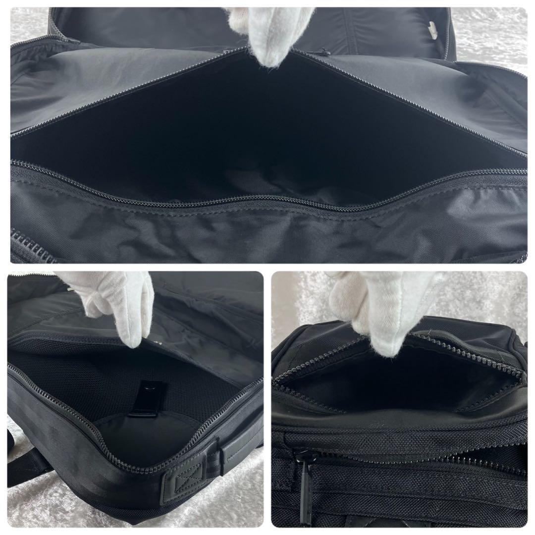 現行 美品 ブリーフィングトリニティコンプ ブラック 2WAY 出張 通勤