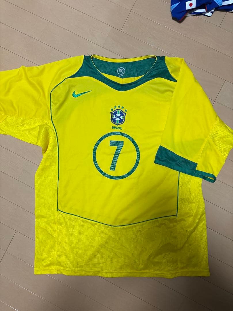 当時物✨2004-05 ブラジル代表 #7 ロナウジーニョ ナイキ XL