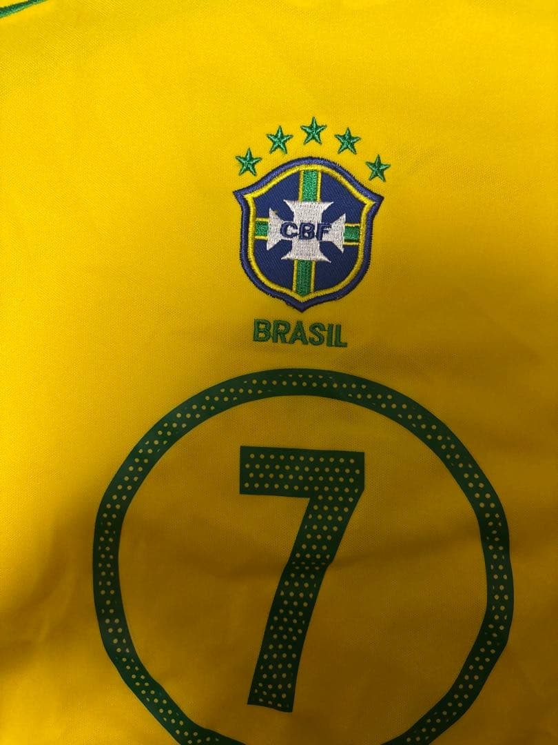 当時物✨2004-05 ブラジル代表 #7 ロナウジーニョ ナイキ XL