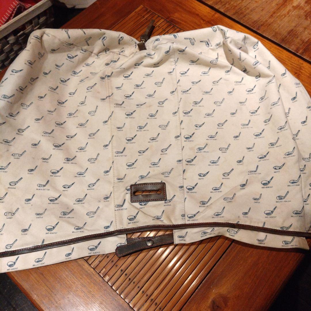 木ノ庄帆布×Mizuno　キャンバス×レザー キャディバッグ