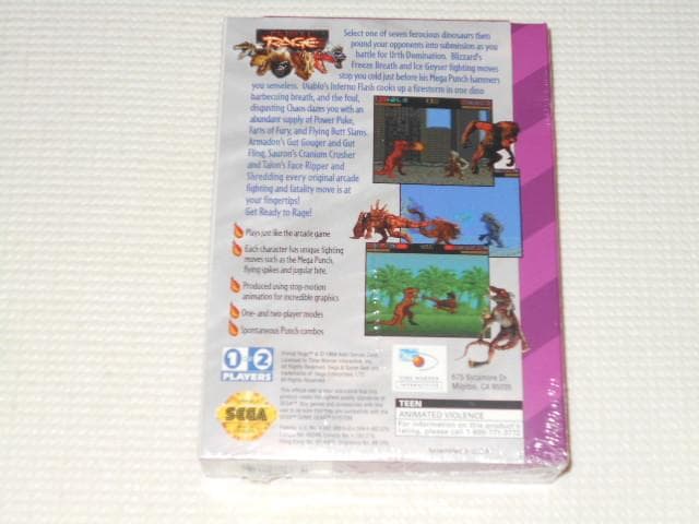 GG★PRIMAL RAGE 海外版(国内本体動作可能)★新品未開封