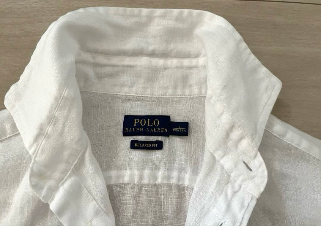 【大人気】POLO RALPH LAUREN(ポロラルフローレン)リネンシャツ麻