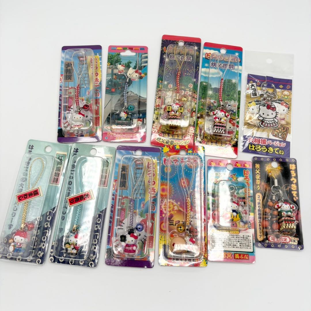 ご当地　ハローキティ　ストラップ　ボールペン　ピンズ　大量　103個　まとめ売り