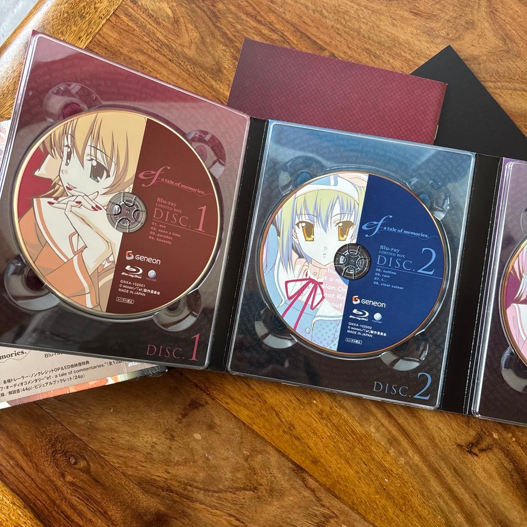【美品】ef-a tale of memories.Blu-ray BOX