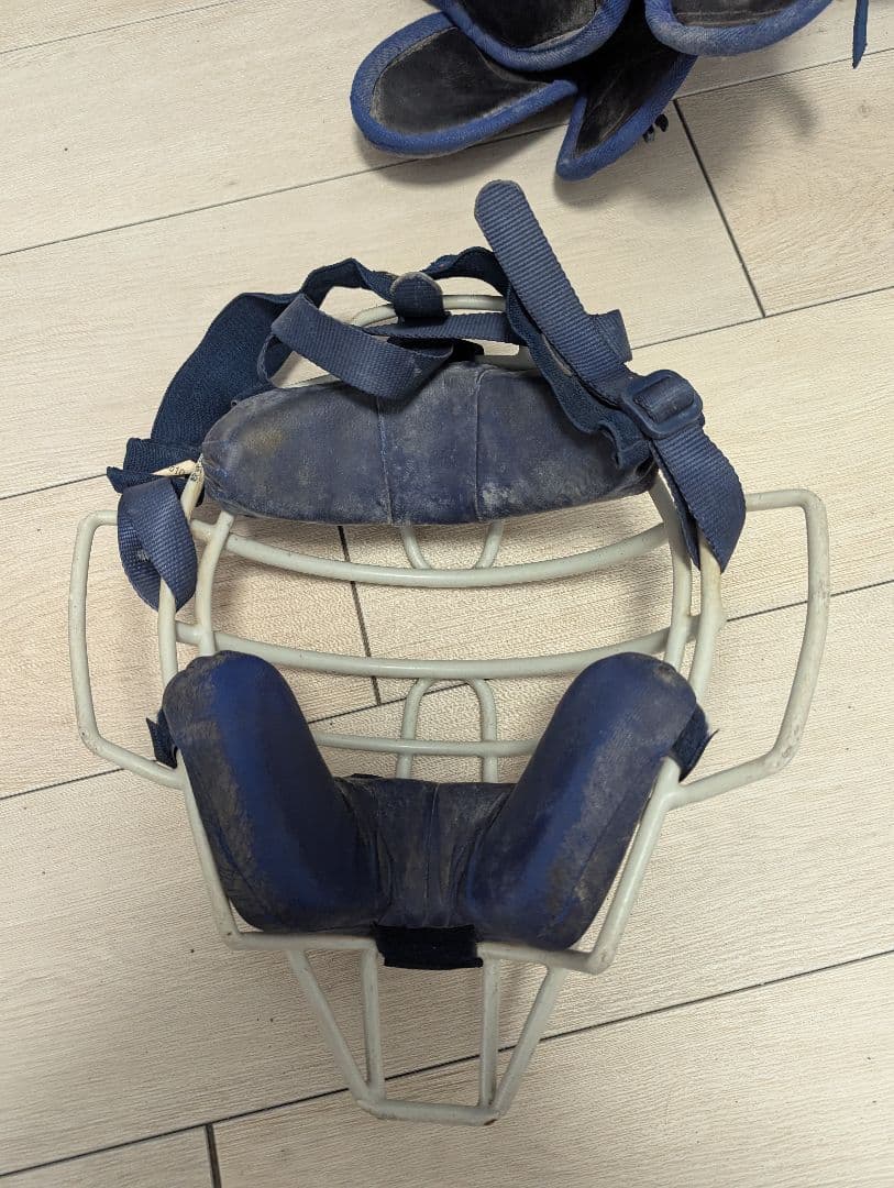 キャッチャー用防具 ネイビー フリーサイズ