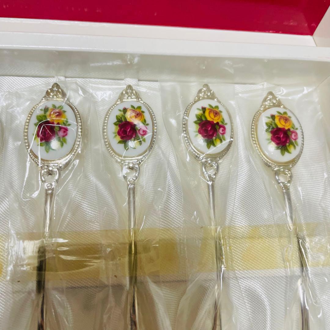 未使用 保管品 ロイヤルアルバート カントリーローズ カトラリー