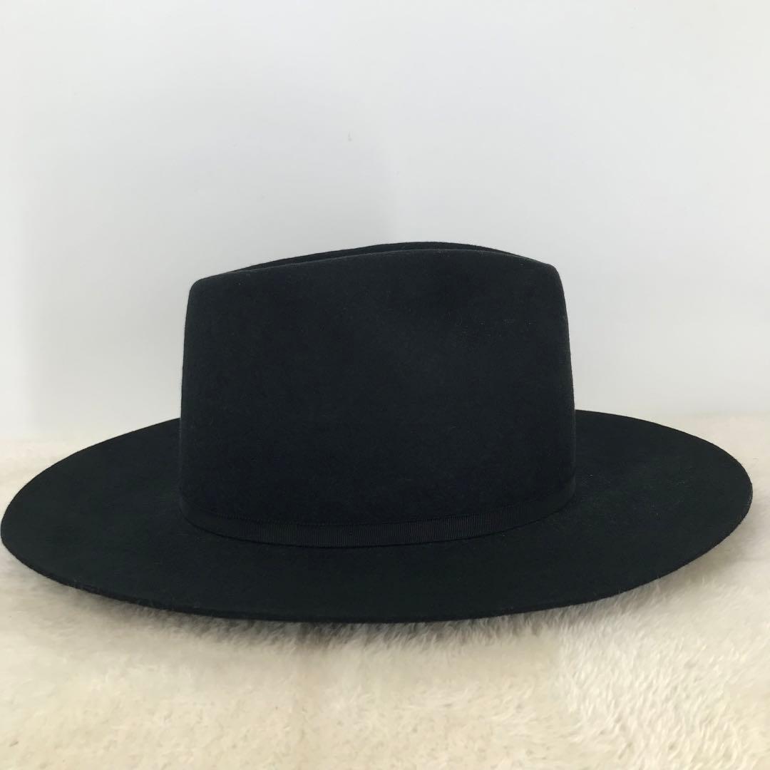 ミスターファットマン　ハット　ブラック　M　ウール100