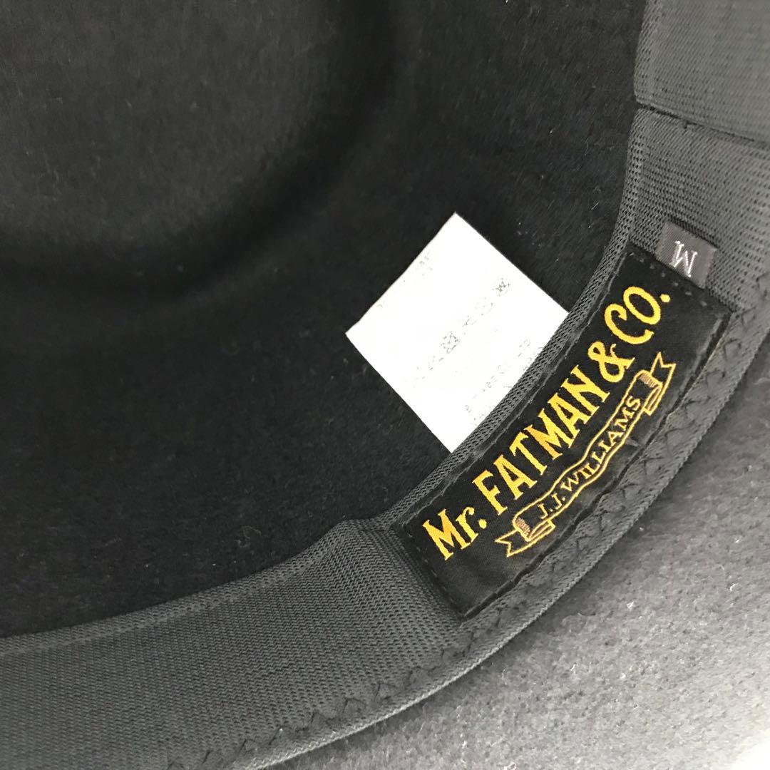 ミスターファットマン　ハット　ブラック　M　ウール100