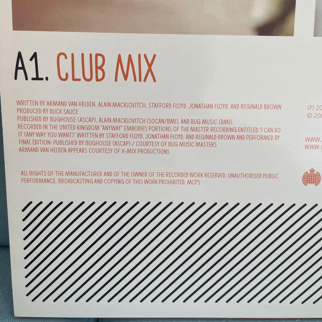 洋楽 ANYWAY/DUCK SAUCE