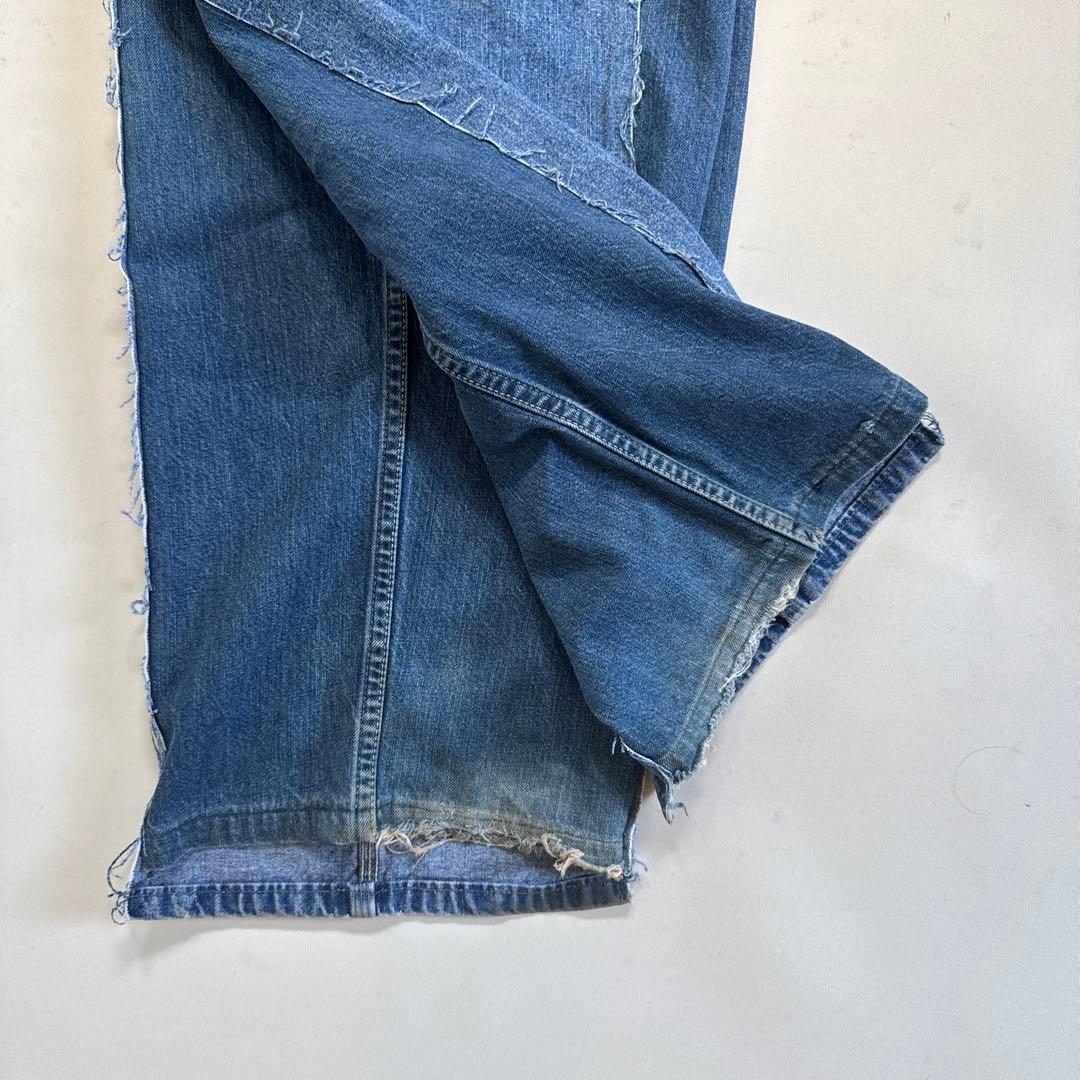 OLDPARK オールド パーク BAGGY PAINTER PANTS XL