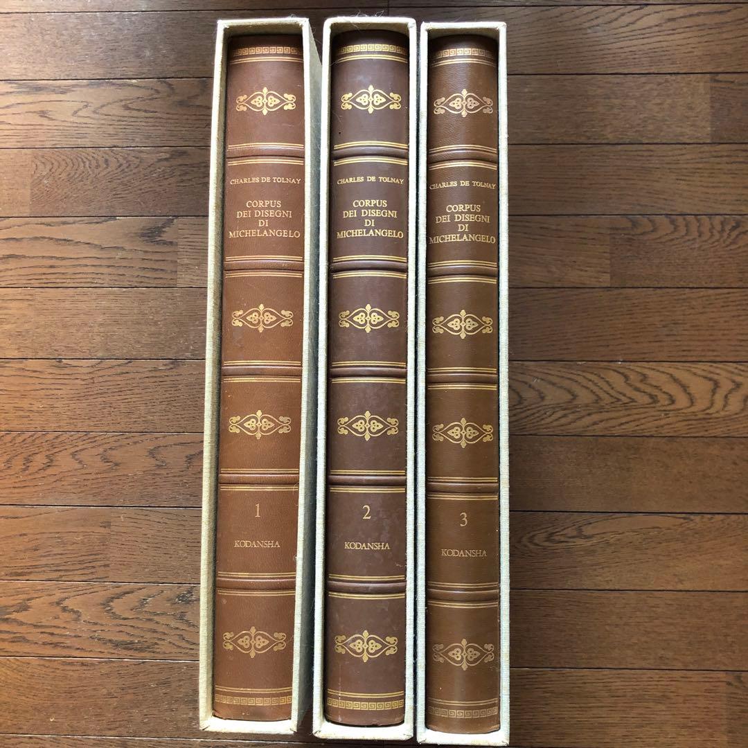 ミケランジェロ素描全集3巻