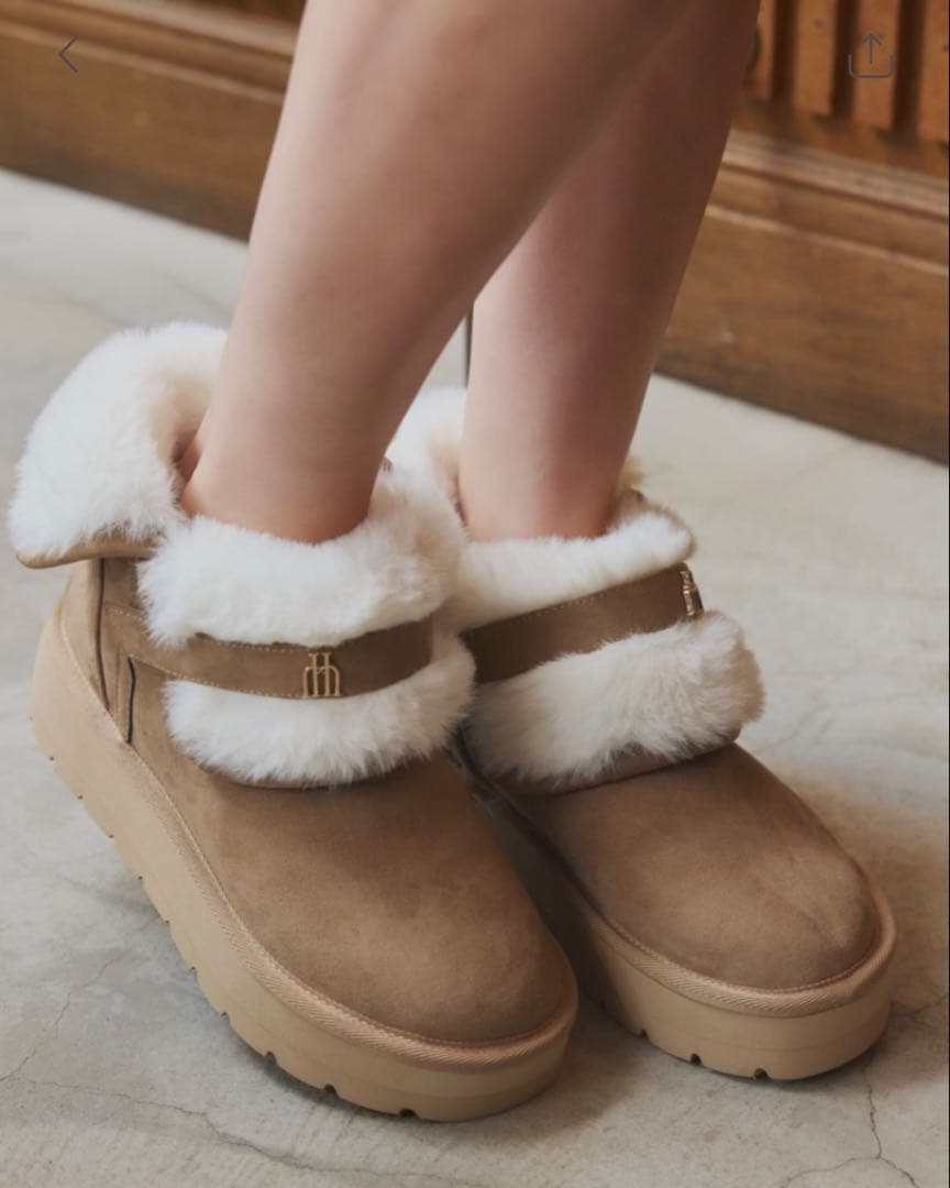 新品未使用 定価以下 herlipto TroisShearling Boots