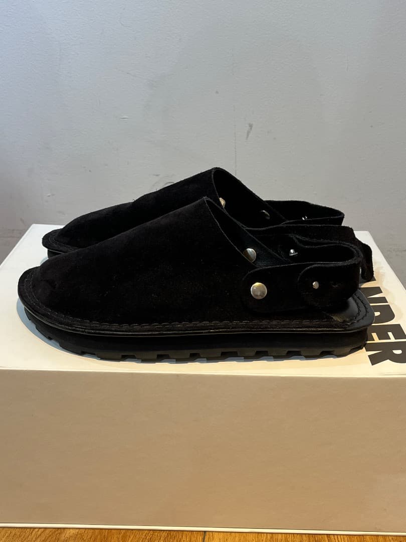JILSANDER ジルサンダー　スエードサボサンダル　サイズ41