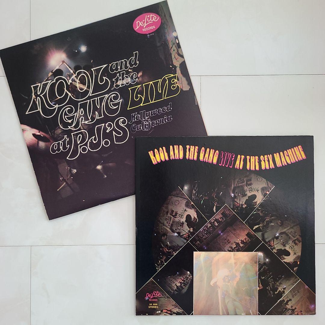 ★ＵＳオリジナル盤★ＫＯＯＬ＆ＴＨＥ ＧＡＮＧ 初期ＬＩＶＥアルバム２枚セット