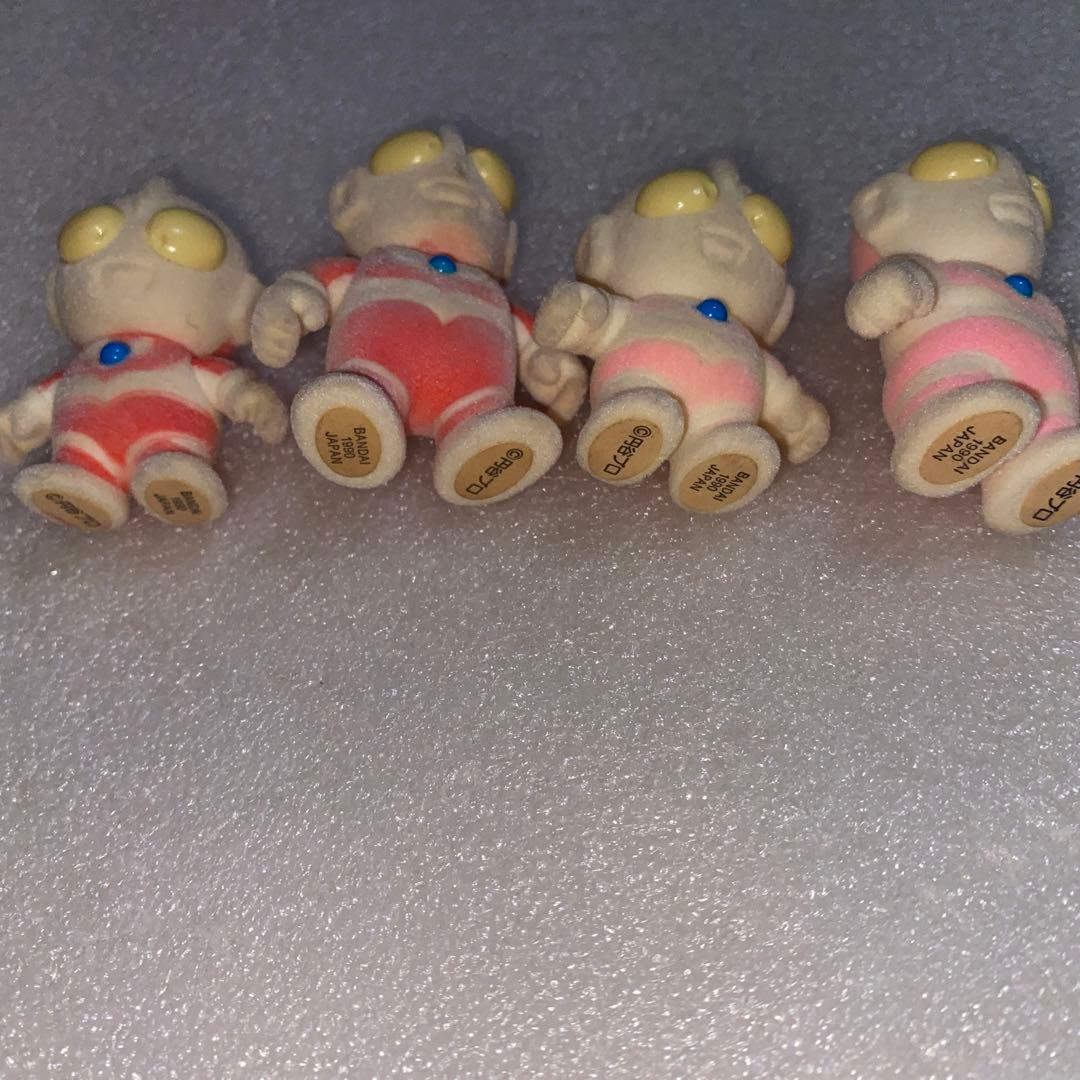 当時物　バンダイ ウルトラマングラフティ おいでよ!ウルトラの国　4体セット