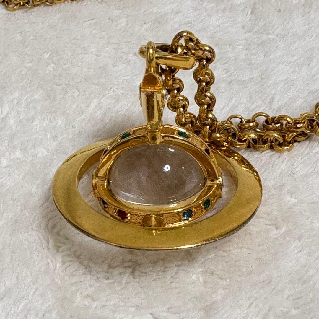 ヴィヴィアンウエストウッド スモールオーブネックレス ゴールド ヴィンテージ