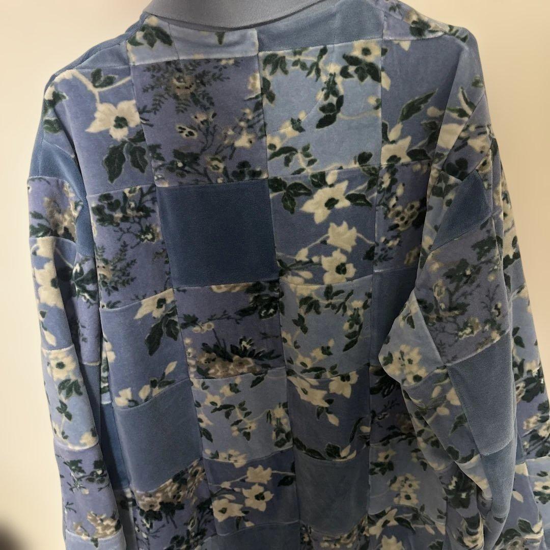 トップス Supreme Floral Patchwork Velour L/S Polo
