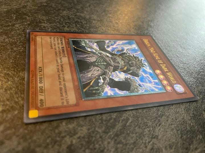 遊戯王 暗黒界の狂王 ブロン 旧アジア版 絶版