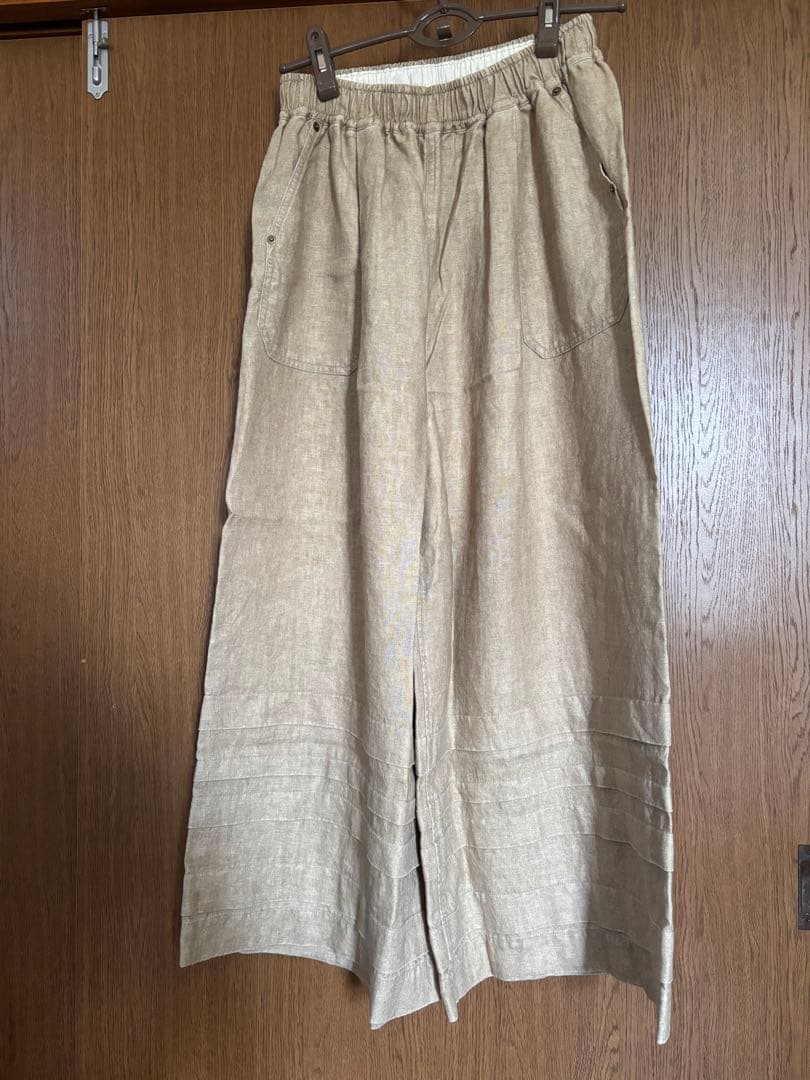 joie de vivreワイドパンツ