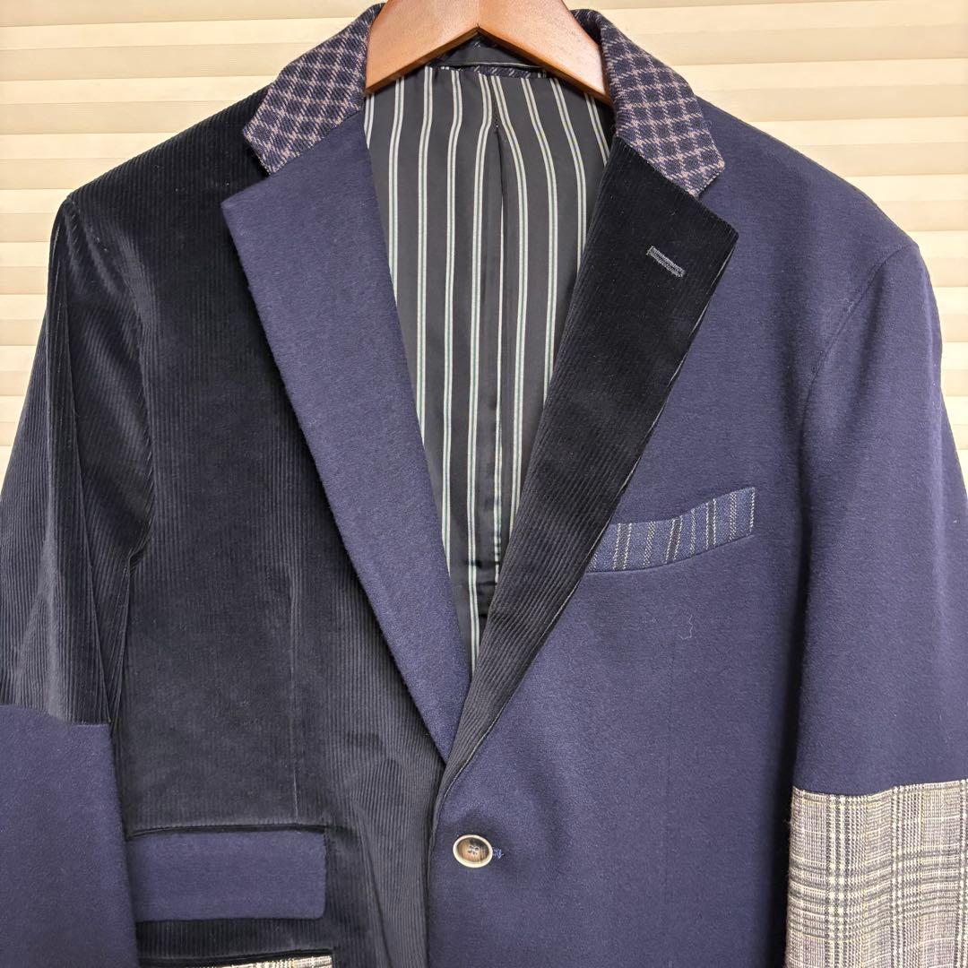 MITSUMINE “TRE MONT” 素材切り替えジャケット LL