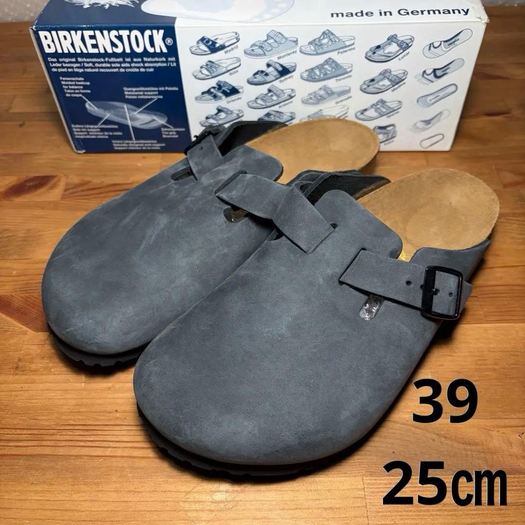 【未使用】 ビルケンシュトック ボストン 39 25cm レギュラー