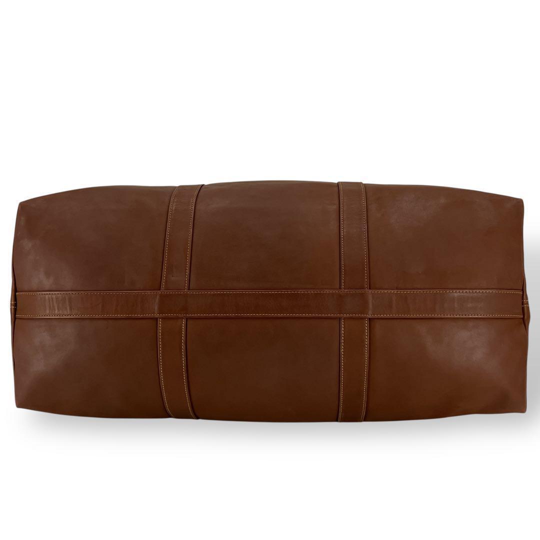 美品　オールドコーチ　ドイツホック　ボストンバッグ　旅行カバン　ブラウン　レザー