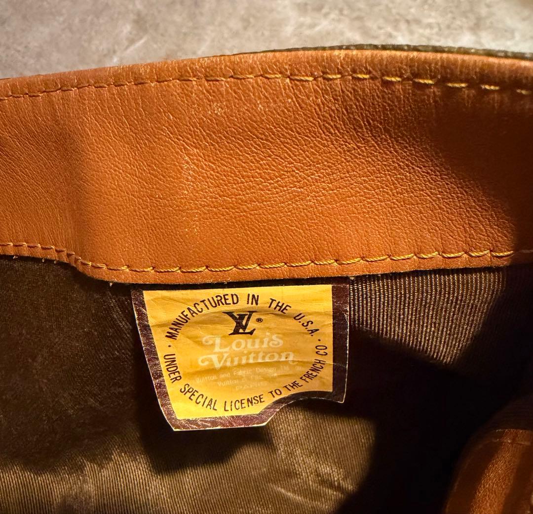 LOUIS VUITTON　ショルダーバッグ　バケツ型　USA製