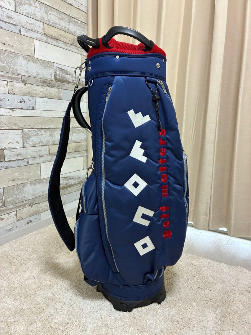 オノフ/ゴルフバッグ/ネイビー ロゴ入り