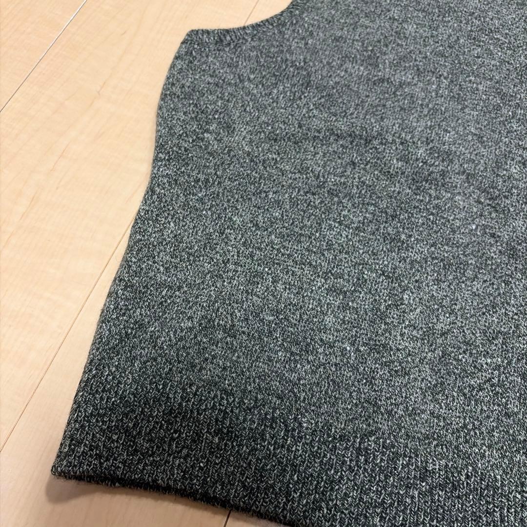 タグなし新品　マドモアゼルノンノンパパス　ニットベスト　毛　シルク　アンゴラ他