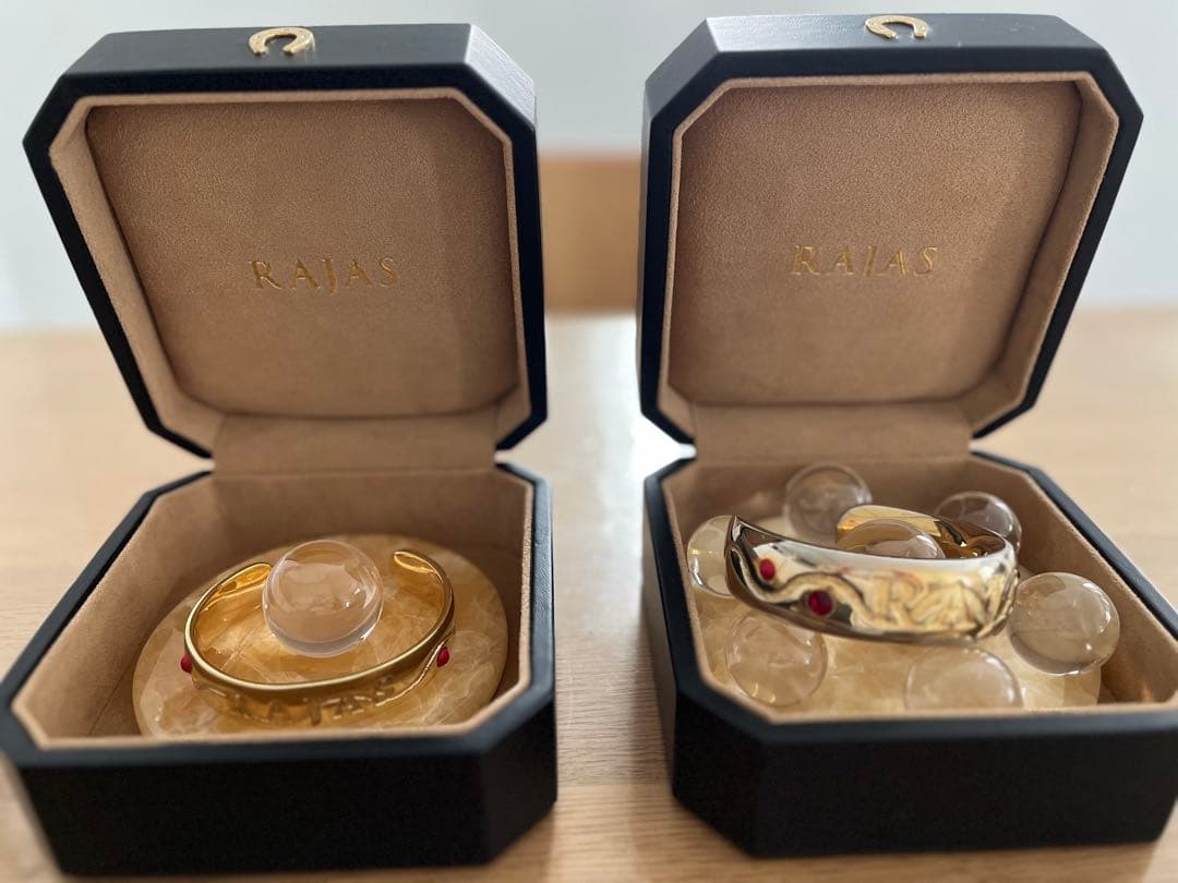 【新リンパ療法】　ラジャスのリングセット