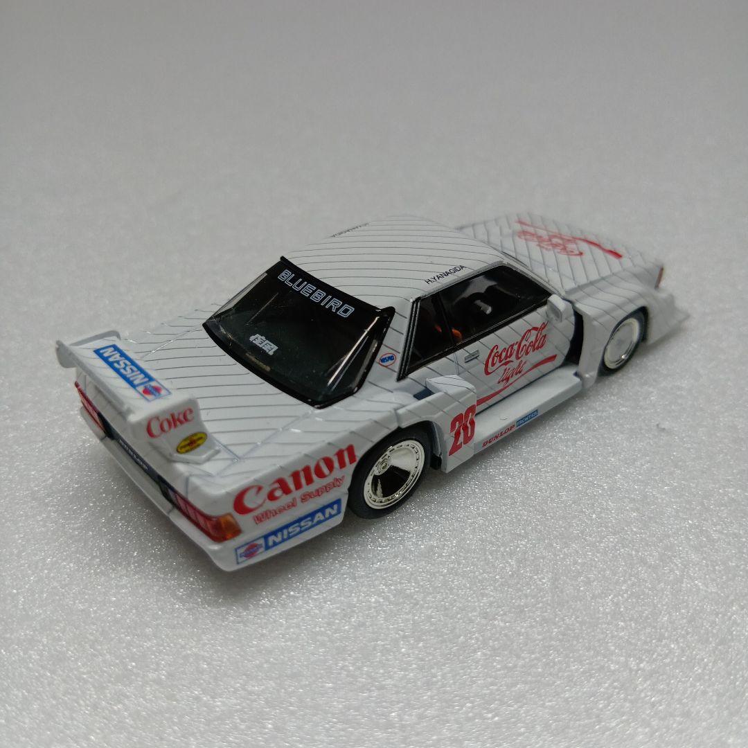 トミーテック 日産 ブルーバード スーパーシルエット ミニカー 1/64