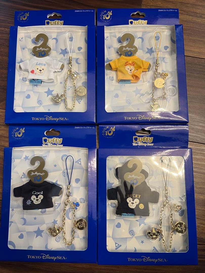 ディズニーシー10周年 ストラップチャーム