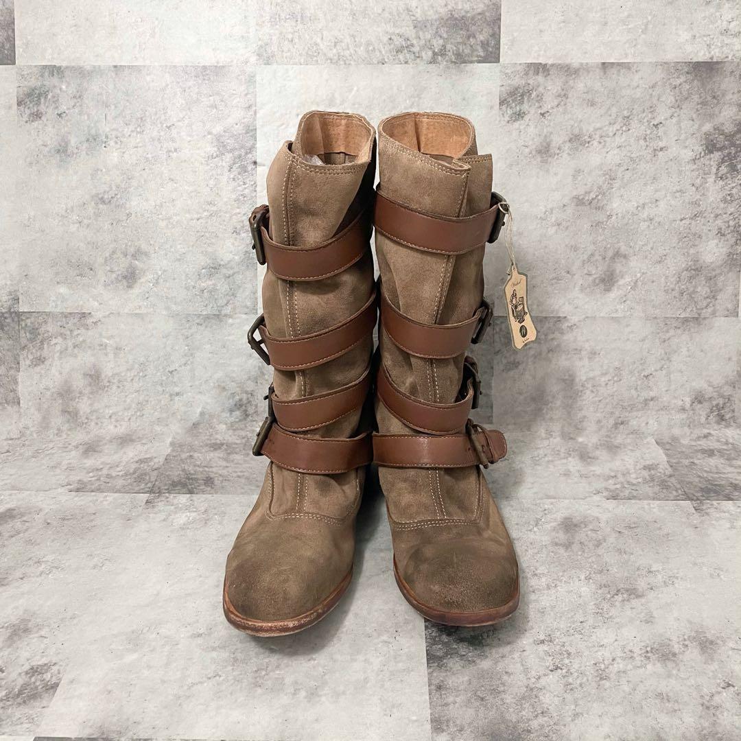 H by Hudson エンジニア ベルト ブーツ ヴィンテージ加工 NANA
