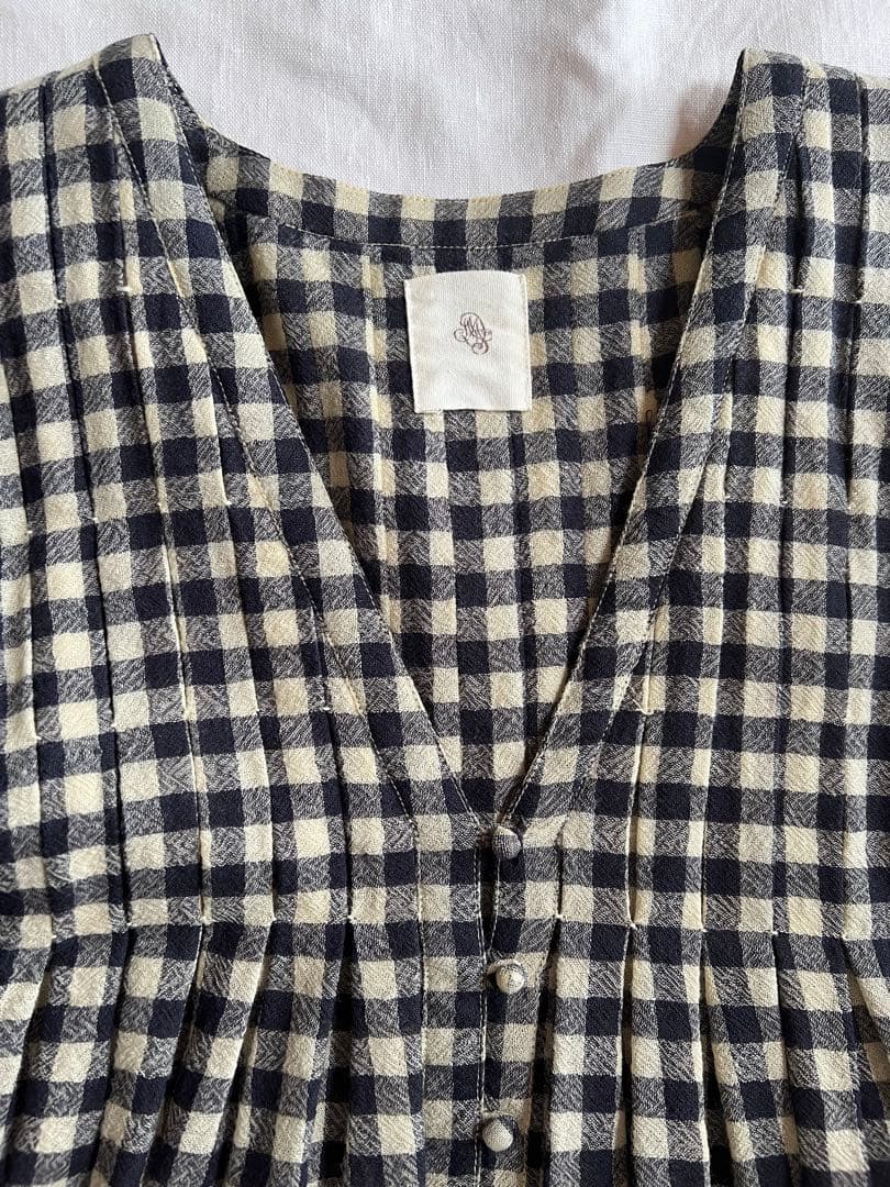 RITAO CHAN/ メゾンドソイル＊ギンガムチェックワンピース