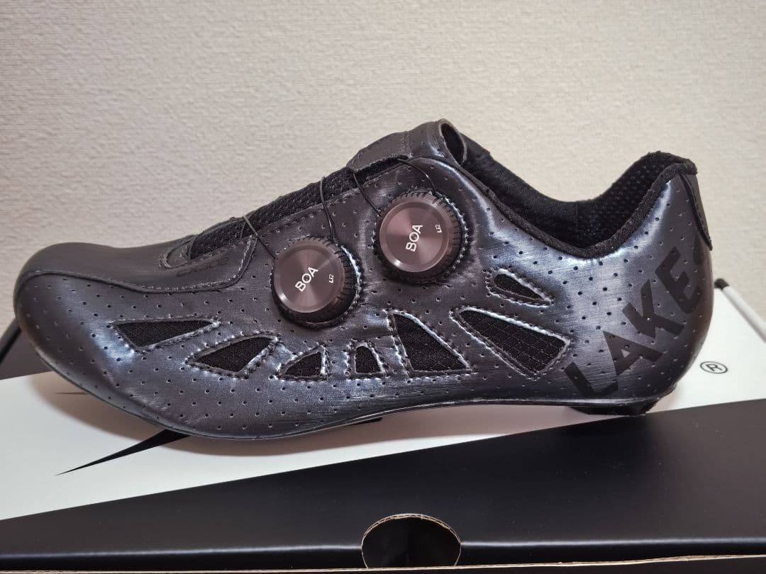 LAKE CX302 39.5WIDE メタリックブラック