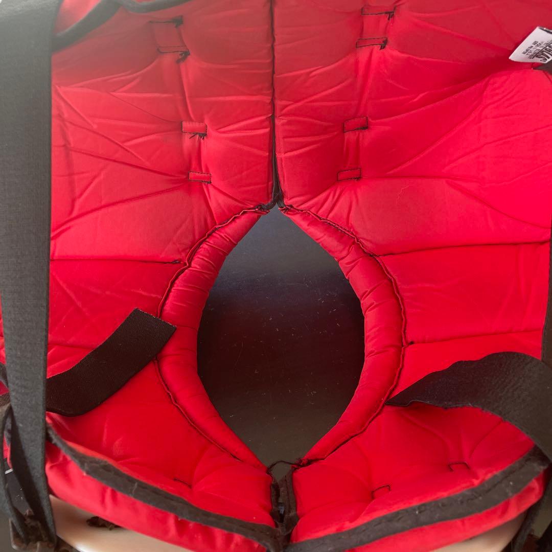 DOUGLAS ショルダー　赤/白　S