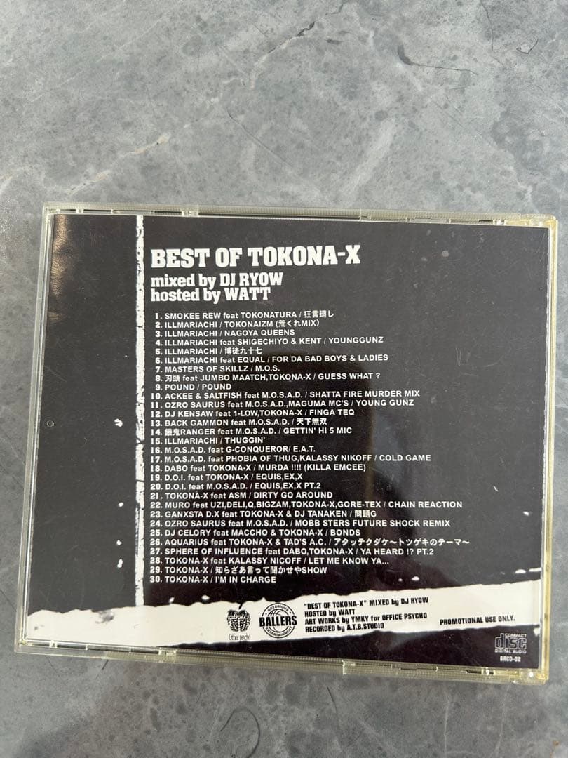 【廃盤】激レア BEST OF TOKONA-X