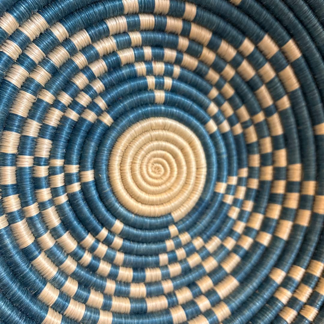 カゴアミドリ Ruise B ルワンダ バスケット　空と太陽　2点おまとめ