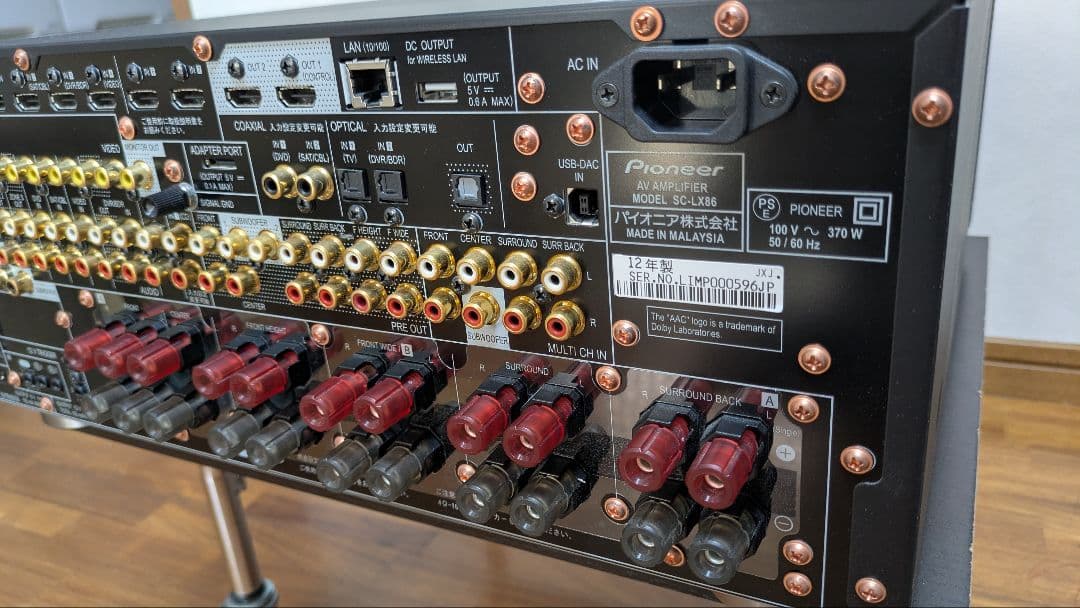 Pioneer SC-LX86 パイオニア 動作品 AVアンプ 定価33万円