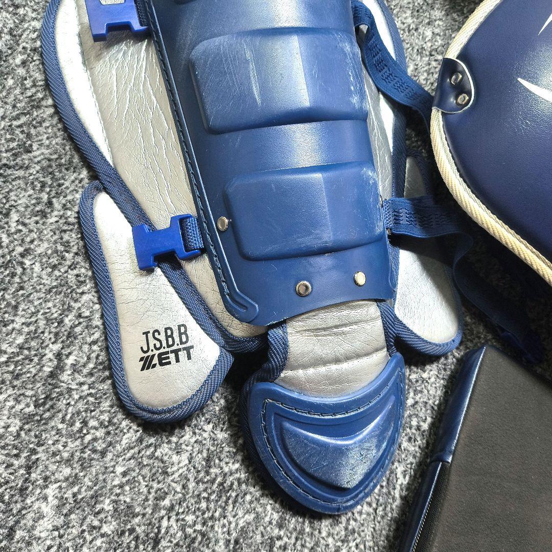 べ*様 美品　ZETT ゼット　キャッチャー防具　セット　軟式用