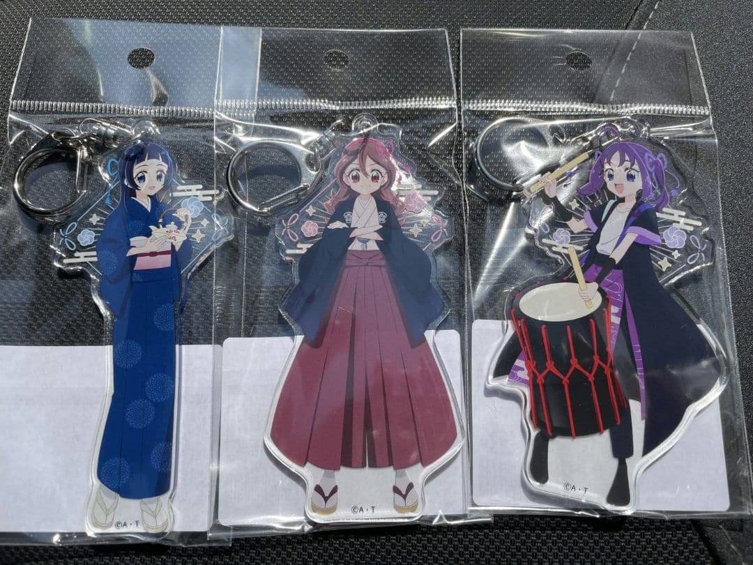 プリキュア プリティストア出張店 inオプシアミスミ アクリルキーホルダーセット