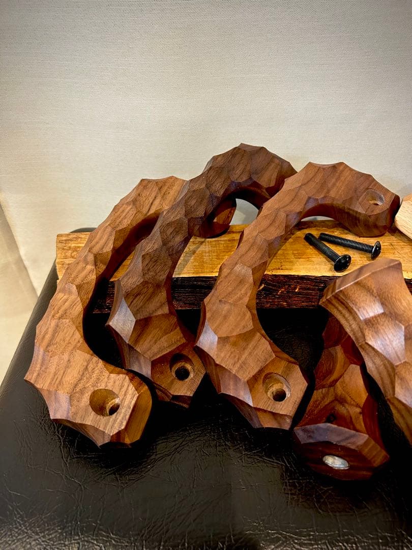 アシストグリップ　34本目！！名栗加工　天板　名栗加工依頼1品