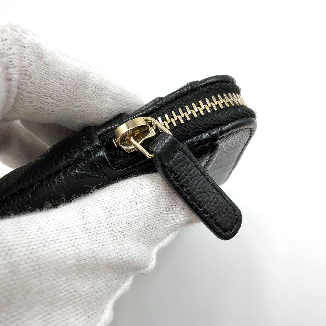 ◇シャネル◇キャビアスキン/マトラッセ/コンパクトウォレット/ケース/財布