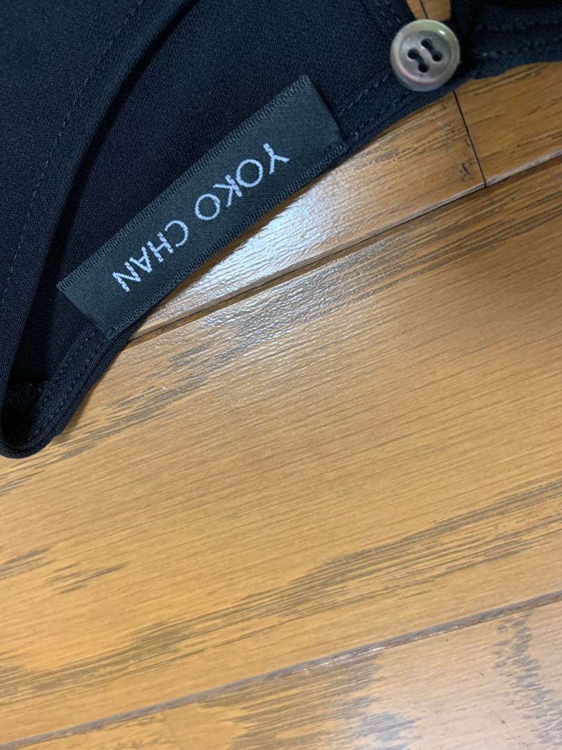 Yoko Chan 半袖チュニック ブラック　36