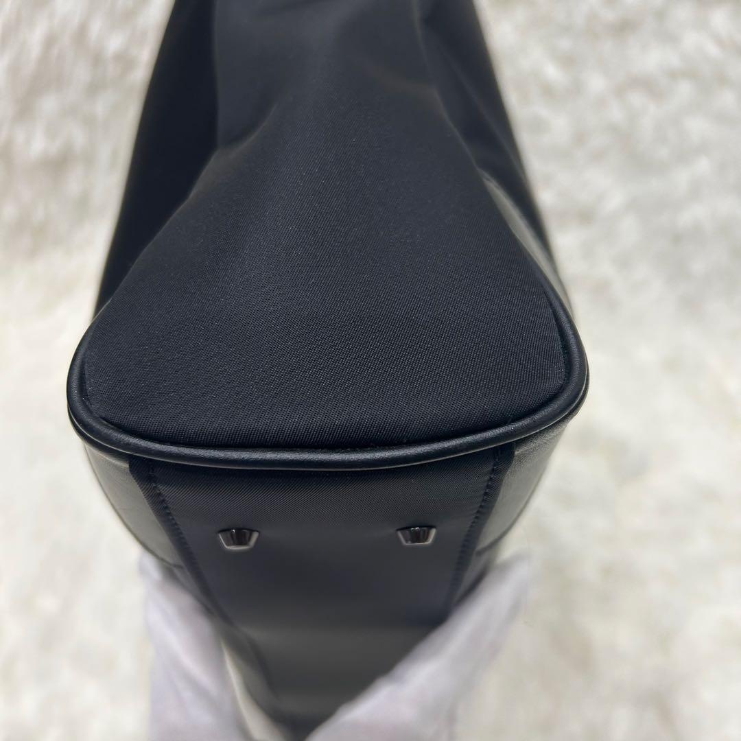 BURBERRY BLACKLABEL ビジネスバッグ ノバチェック 美品 黒