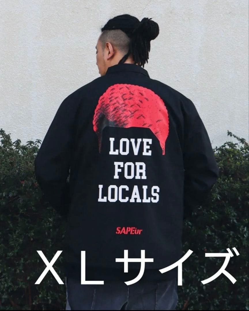 sapeur LOVE FOR LOCALS コーチJK ナイロンJK