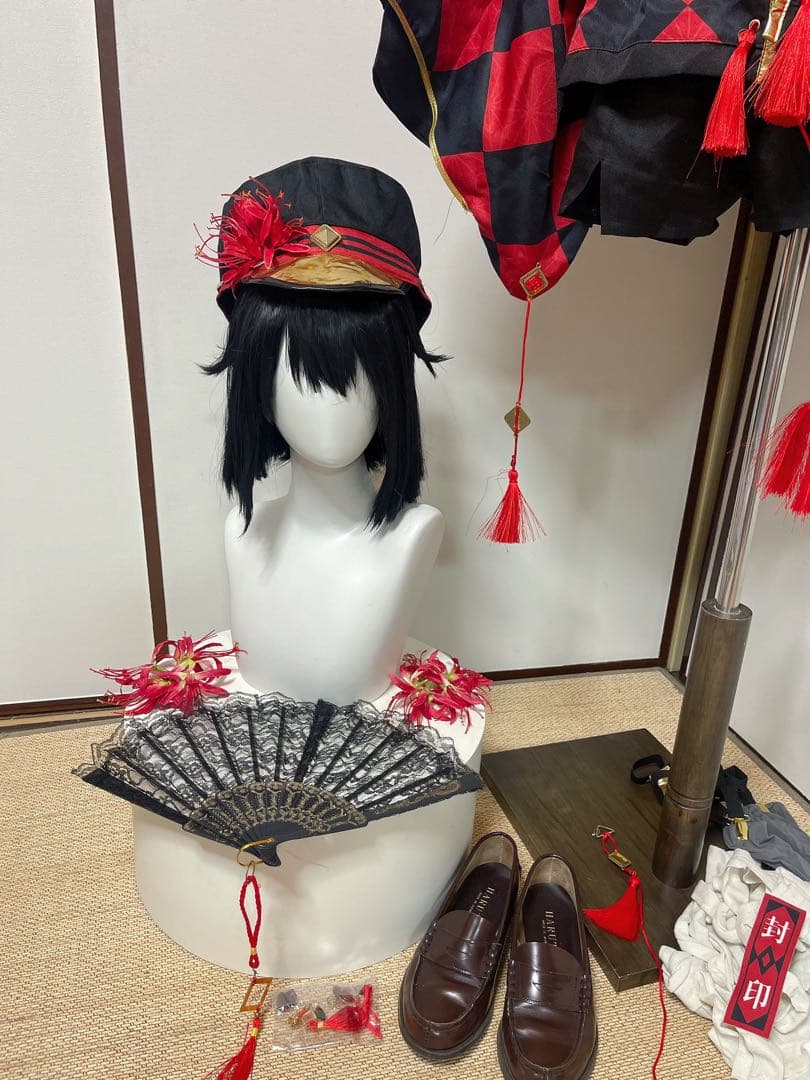 肆ノ島来世vtuberコスプレ衣装ウィッグ靴フルセット